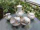 Vintage Porcelain Tea Set Mother Of Pearl For Six People (ukraine Polonne Zhk)