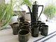 Vintage Portmeirion Totem Green 8-cup Coffee Set 1960s Design Icon