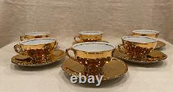 Vintage RWK Rudolph Wachter Tea/Coffee Set, Gold Plated, Nice