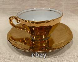 Vintage RWK Rudolph Wachter Tea/Coffee Set, Gold Plated, Nice