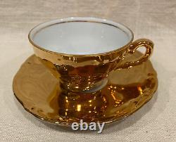 Vintage RWK Rudolph Wachter Tea/Coffee Set, Gold Plated, Nice