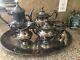 Vintage Reed & Barton Silver Plated Tea/ Coffee Set Epns With Stamped H Initial