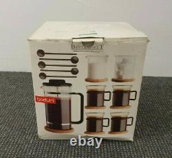 Vintage Retro Swiss Bodum Bistro Coffee Set Boxed Carsten Jorgensen Memphis