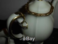 Vintage Rosenthal China Selb Germany Pompadour Baroque Gold Coffee Set