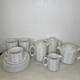 Vintage Rosenthal-continental Corfu 17 Piece Tea Coffee Servce Polygon Gold Line