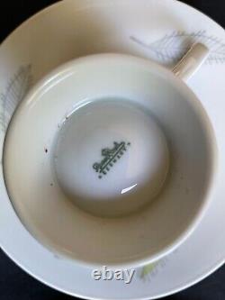 Vintage Rosenthal Raymond Loewy Form 2000 Bunte Blatter coffee set