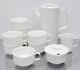 Vintage Rosenthal Variation By Tapio Wirkkala 11pc Porcelain Coffee Serving Set