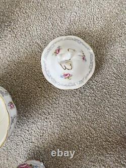 Vintage Royal Albert Bone China Tranquility 15 piece Coffee Tea Set