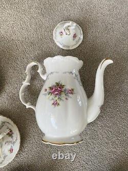Vintage Royal Albert Bone China Tranquility 15 piece Coffee Tea Set