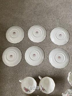 Vintage Royal Albert Bone China Tranquility 15 piece Coffee Tea Set