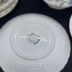 Vintage Royal Albert Brigadoon Coffee Set, Beautiful thistle Design 15 Pieces