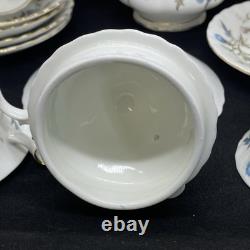 Vintage Royal Albert Brigadoon Coffee Set, Beautiful thistle Design 15 Pieces