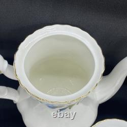 Vintage Royal Albert Brigadoon Coffee Set, Beautiful thistle Design 15 Pieces