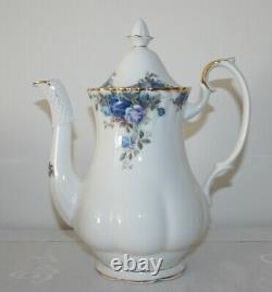 Vintage Royal Albert Moonlight Rose 21-Piece Coffee Set inc Coffee Pot UNUSED