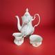 Vintage Royal Albert Moss Rose 4pc Coffee Pot Set C1956