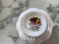 Vintage Royal Albert Old Country Roses 25pcs Coffee Set Mint Condition