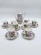 Vintage Royal Albert Summer Glory Coffee Set. Afternoon Tea