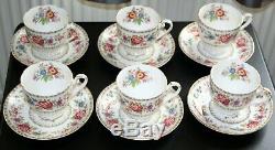 Vintage Royal Grafton Malvern Fine Bone China Tea / Coffee Set 36 Pieces