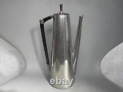 Vintage Royal Holland K. M. D. Tiel Pewter 3-piece Danish Coffee Set