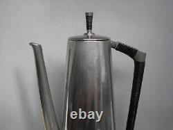 Vintage Royal Holland K. M. D. Tiel Pewter 3-piece Danish Coffee Set