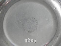 Vintage Royal Holland K. M. D. Tiel Pewter 3-piece Danish Coffee Set