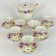 Vintage Royal Standard'violetta' Coffee Pot, Sugar Bowl, Jug, 5 Cups & Saucers