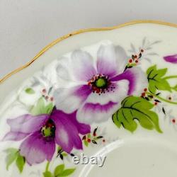 Vintage Royal Standard'Violetta' Coffee Pot, Sugar Bowl, Jug, 5 Cups & Saucers