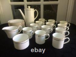 Vintage Royal Worcester Coffee Service 27 pieces for 12 People