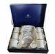 Vintage Royal Worcester Contessa 12 Piece Coffee Cups & Saucers Set Boxed Unused