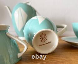 Vintage SPE Porcelain Coffee Set Finest China GDR DDR Espresso Coffee Set