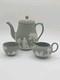 Vintage Sage Green Wedgewood Jasperware Neo Classical Coffee Set