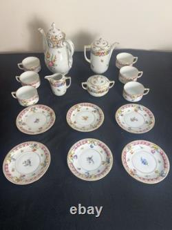 Vintage Schumann Bavaria Germany Empress Dresden Flowers Coffee/Tea Set 19 Pcs Vintage Schumann Bavaria Germany Empress Dresden Flowers Coffee/Tea Set 19 Pcs