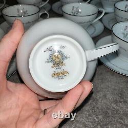Vintage Set Of 11 Coffee Tea Cups Saucers Noritake Mayfair China Japan