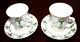 Vintage Set Of 2 Coffee Cups And Saucers Porcelain Lomonosov Lfz