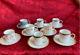 Vintage Set Of Eight Wedgwood Demitasse Coffee Cups And Saucers