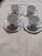Vintage Seymore Mann Jet Set Espresso Cups And Saucers