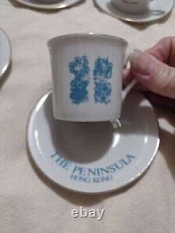 Vintage Seymore Mann Jet Set Espresso Cups And Saucers