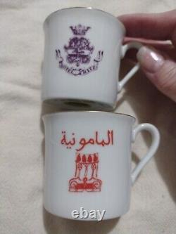 Vintage Seymore Mann Jet Set Espresso Cups And Saucers