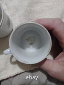 Vintage Seymore Mann Jet Set Espresso Cups And Saucers