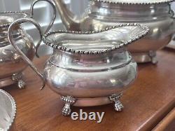 Vintage Sheffield Silver Plated Tea Set