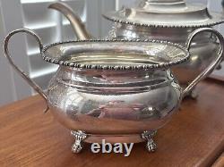 Vintage Sheffield Silver Plated Tea Set