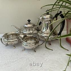 Vintage Silver Plate Tea, Coffee Set Sharman D. Neill Belfast Northern Ireland