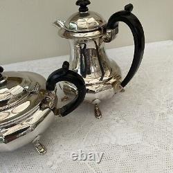 Vintage Silver Plate Tea, Coffee Set Sharman D. Neill Belfast Northern Ireland