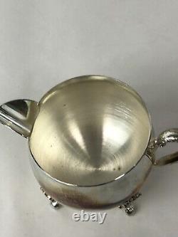 Vintage Silver Plated 3 Piece Coffee Tea Pot Set