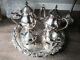 Vintage Silver Plated Coffee Set 14 Items Silversmiths Usa Quality