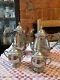 Vintage Silver Plated On Copper Afternoon Tea & Coffee Set 4 Pieces By Towle