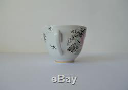 Vintage Soviet Lomonosov Bone China Tea USSR Porcelain Coffee Set 15 Pc