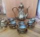 Vintage Soviet Porcelain Tea/coffee Set Golden Rose Ussr 13 Pieces