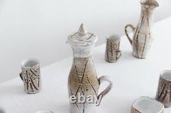 Vintage Studio Pottery Coffee Set by Mask Pottery St Ives