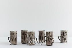 Vintage Studio Pottery Coffee Set by Mask Pottery St Ives